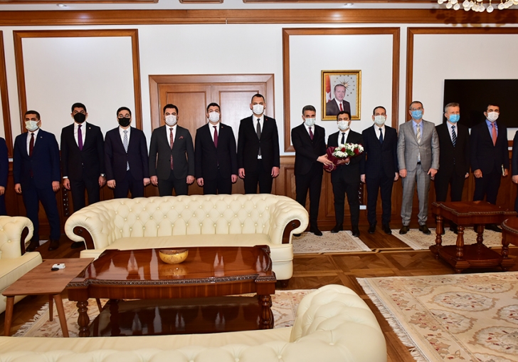 10 Ocak İdareciler Günü Münasebetiyle Vali Baruşa Ziyaret