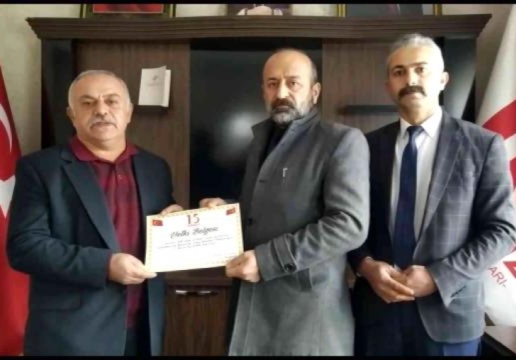 15 Temmuz Milli İrade Ocakları Malatya İl Başkanlığında bayrak değişimi 