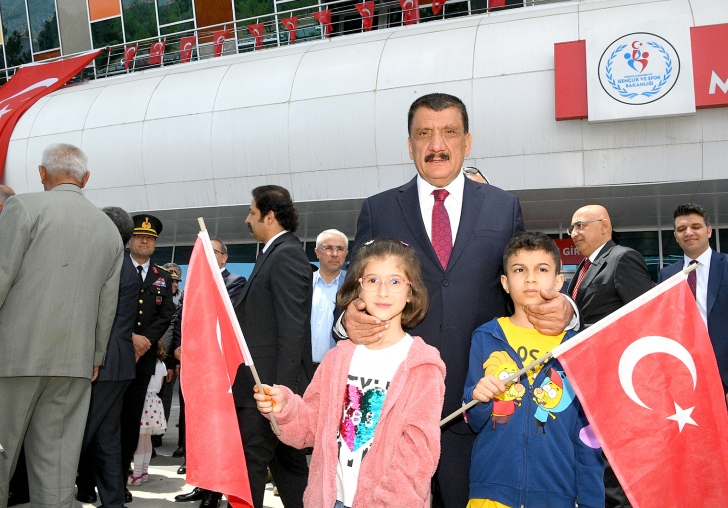 19 Mayıs Atatürk'ü Anma Gençlik ve Spor Bayramı coşku içerisinde kutlanıyor