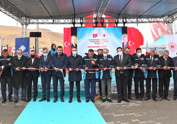 600 MİLYON LİRA DEĞERİNDE 42 PROJENİN SU TEMİNİ PROJELERİ ÖN TAMAMLAMA TÖRENLERİ  GERÇEKLEŞTİRİLDİ