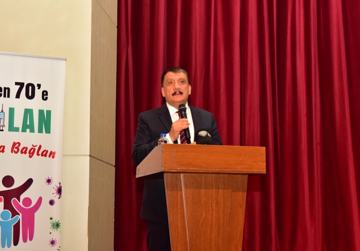 7den 70e Aşılan Hayata Bağlan Kampanyası tanıtım Programı Düzenlendi