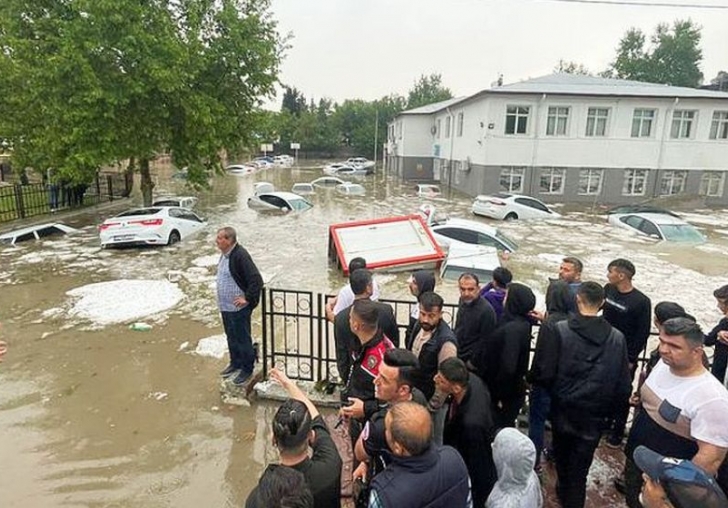 Adıyaman'da Sel Baskınları