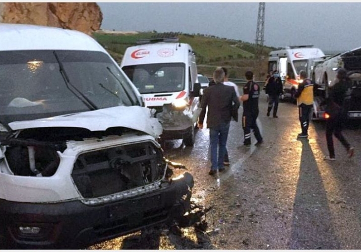 Adıyaman- Malatya Yolunda Kaza