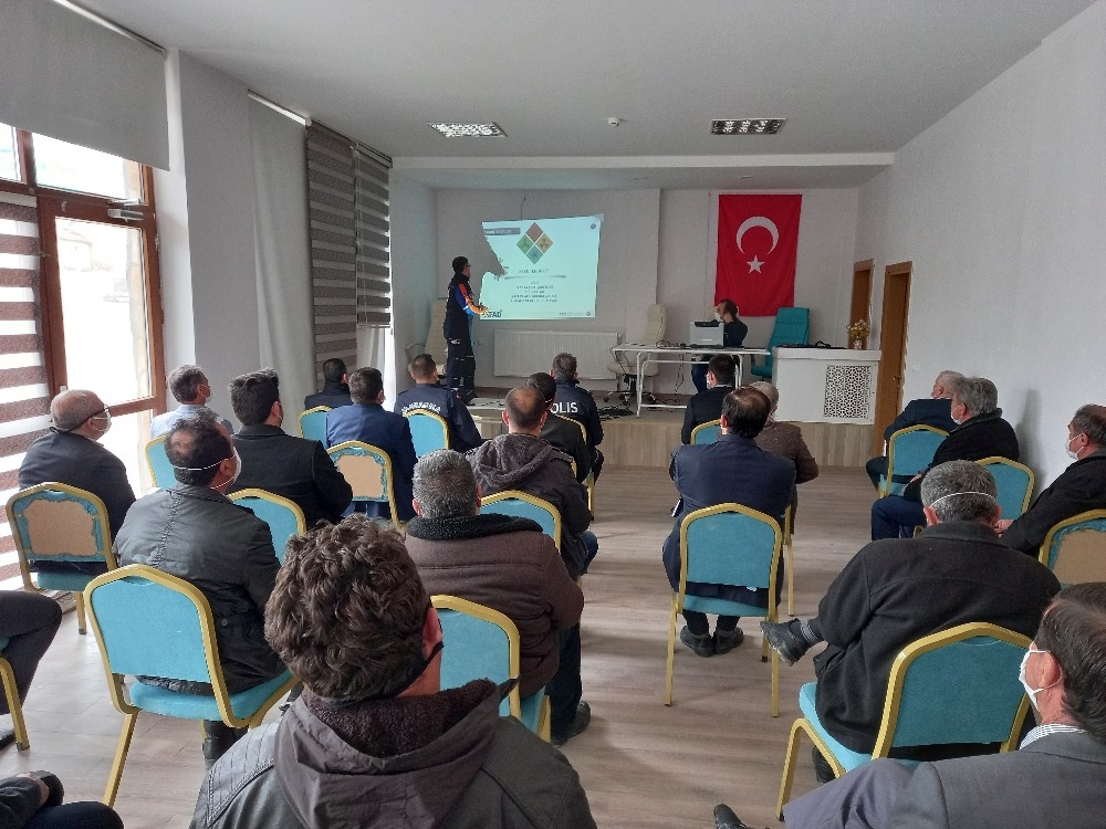 AFAD´dan Günyüzü ilçesinde KBRN ve doğal afet eğitimi