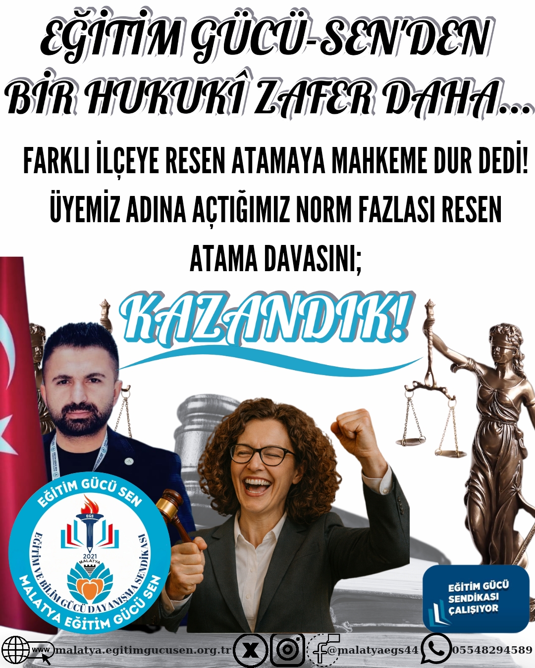 AİLE BİRLİĞİNİ HİÇE SAYAN ‘RESEN ATAMA’ KARARINA YARGI ‘DUR’ DEDİ!