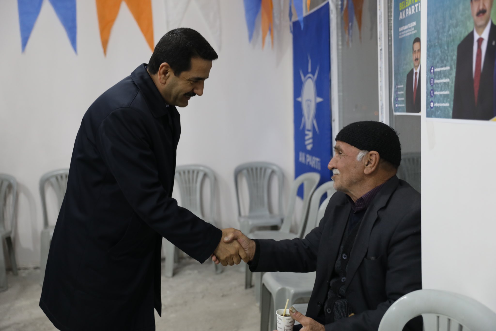 -AK PARTİ BATTALGAZİ BELEDİYE BAŞKAN ADAYI BAYRAM TAŞKIN SEÇİM ÇALIŞMALARINI SÜRDÜRÜYOR