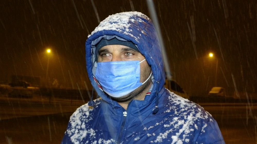 Ardahan´da kar yağışı başladı
