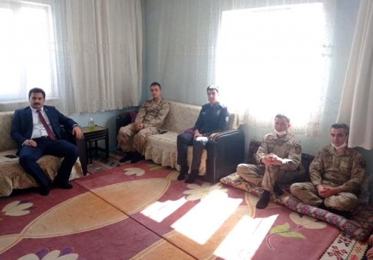 Arguvan'da şehit aileleri unutulmadı