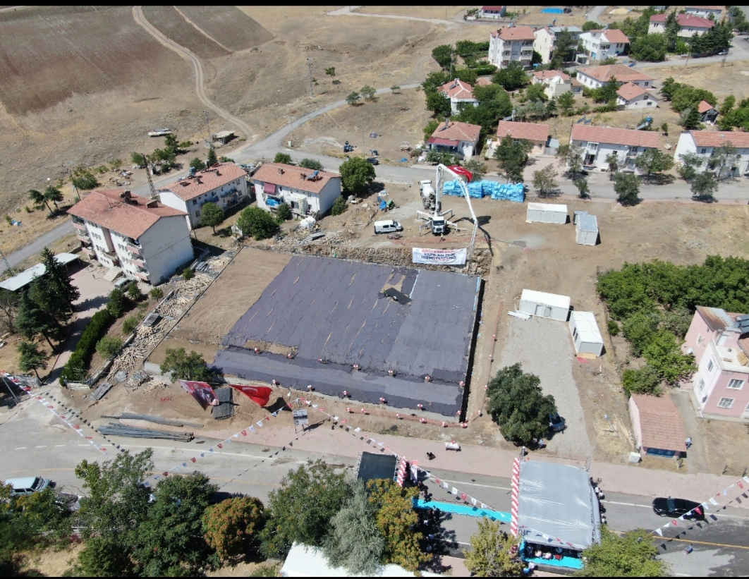 Arguvan İlçesinde Kapalı Spor Salonunun Temeli Atıldı