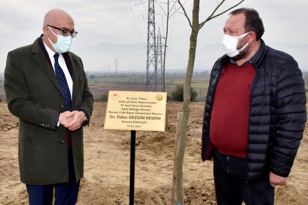 Ayda bebeğin annesinin adı mezun olduğu üniversitede yaşayacak
