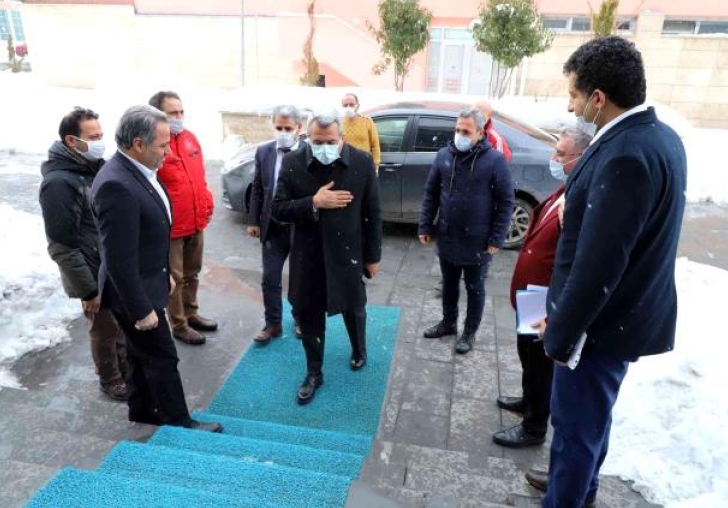 Bakan Yardımcısı Baydaş Malatya'da Gençlik ve Spor İl Müdürlüğünü ziyaret etti