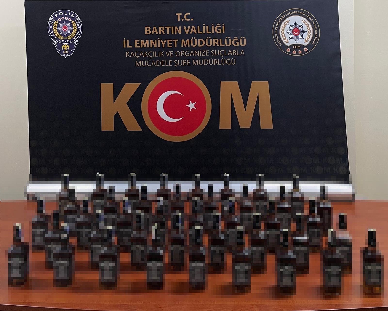 Bartın´da kaçak içki operasyonu
