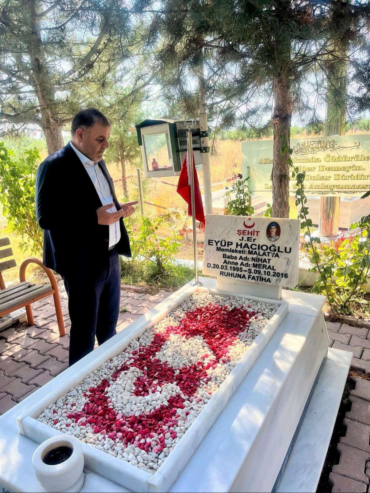 BAŞKAN GÖKHAN GÖK’TEN ŞEHİTLER HAFTASI MESAJI: "ŞEHİTLİK EN YÜCE MERTEBEDİR"