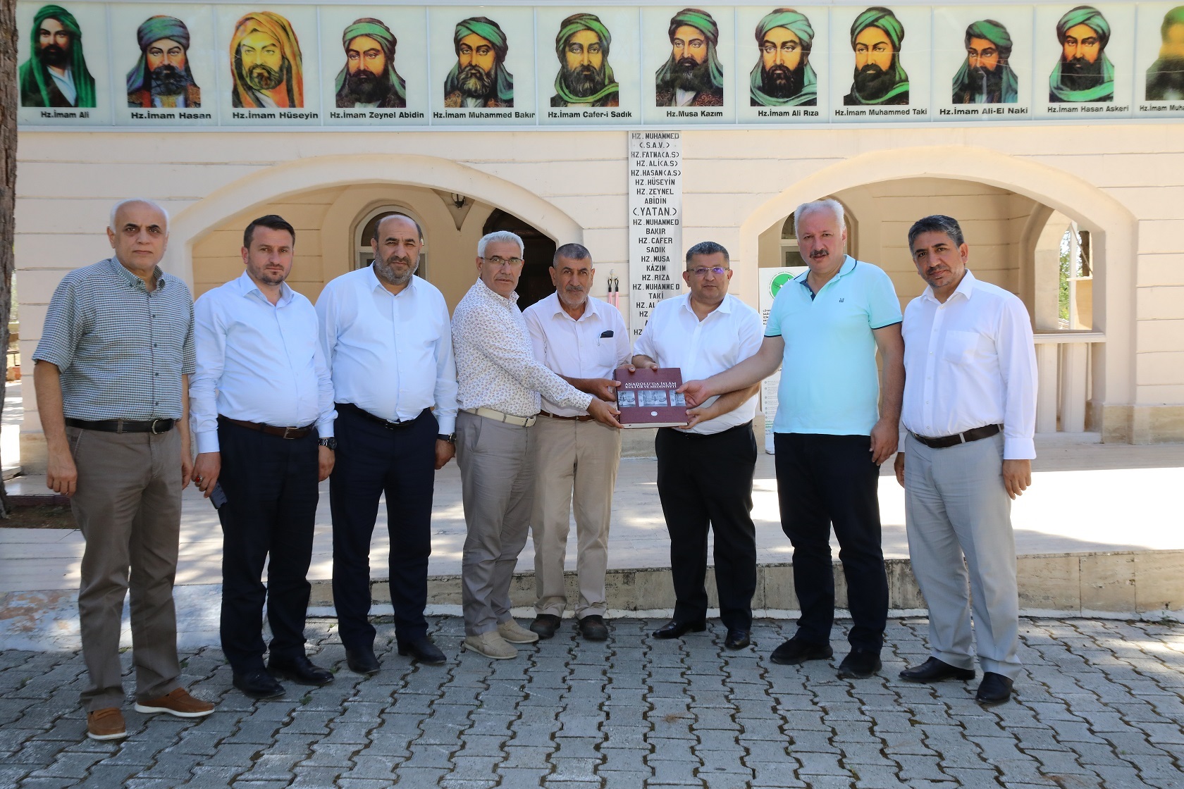 Başkan Güder’den Zeynel Abidin Türbesi Vakfına Muharrem Ayı Ziyareti