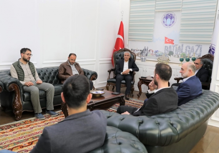 BAŞKAN GÜDERE ANESİADTAN İSTİŞARE ZİYARETİ