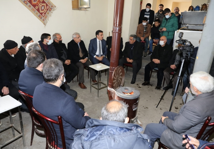 BAŞKAN GÜDER VE MİLLETVEKİLİ TÜFENKCİ, VATANDAŞLARIN SORUNLARINI DİNLEDİ