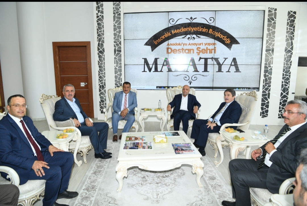 Başkan Gürkan'a HAK-İŞ Genel Başkanından ziyaret