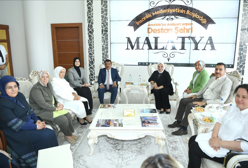 Başkan Gürkan'a Ziyaret