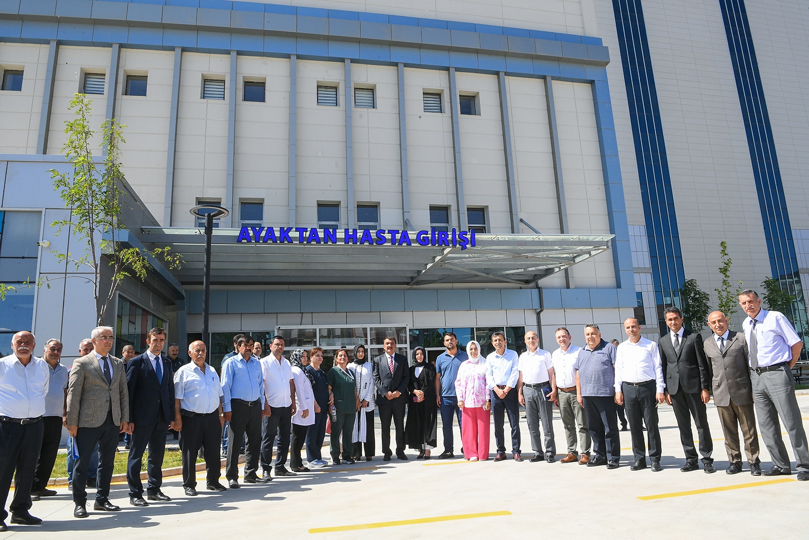 Başkan Gürkan Battalgazi Devlet Hastanesi