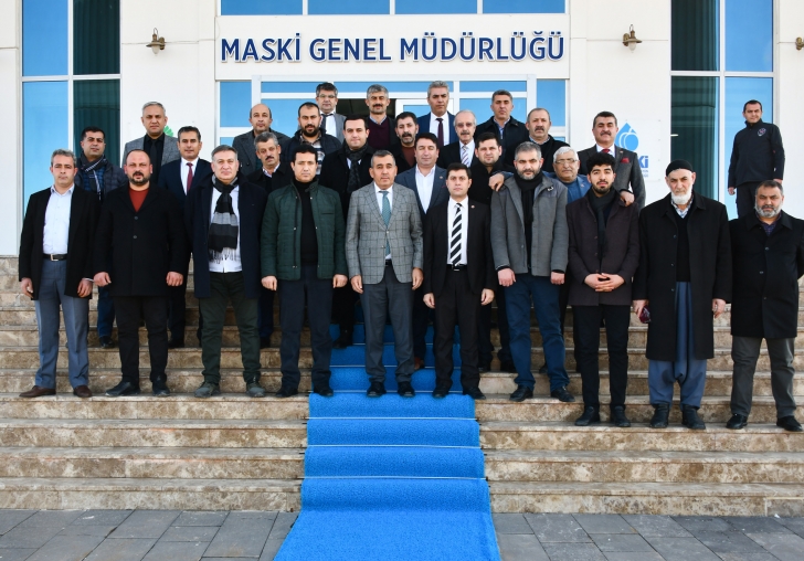 BAŞKAN GÜRKANDAN DA MASKİDEN DE MEMNUNUZ