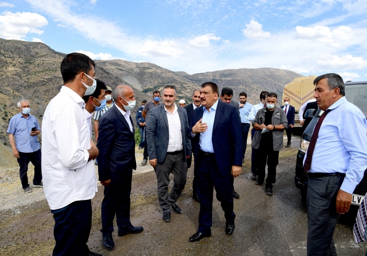 Başkan Gürkan'dan Kale İlçesine Ziyaret