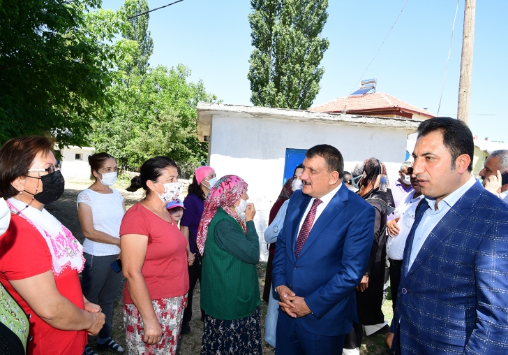 BAŞKAN GÜRKAN, KONAKTEPE İNCELEME GEZİSİ