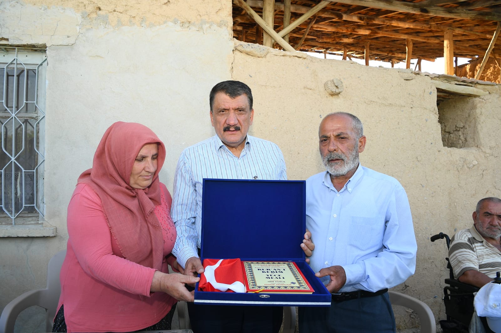 Başkan Gürkan Şehit Babasını Ziyaret Etti