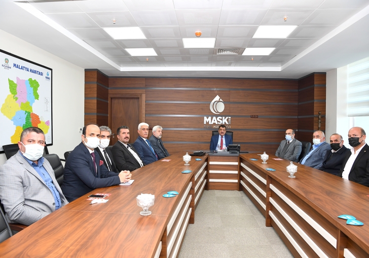 BAŞKAN GÜRKAN ZİRAAT ODA BAŞKANLARIYLA BİR ARAYA GELDİ