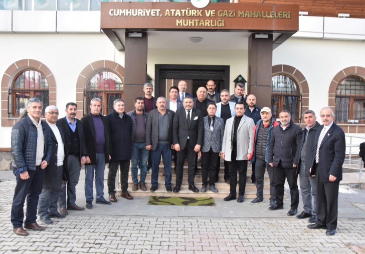 Başkan Sadıkoğlu: Muhtarlarımız, şehrimizdeki sosyal dengenin mimarlarıdır