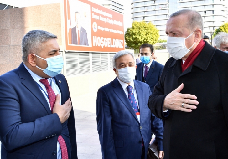 Başkan Sadıkoğlundan Cumhurbaşkanına 6. Bölge teşekkürü