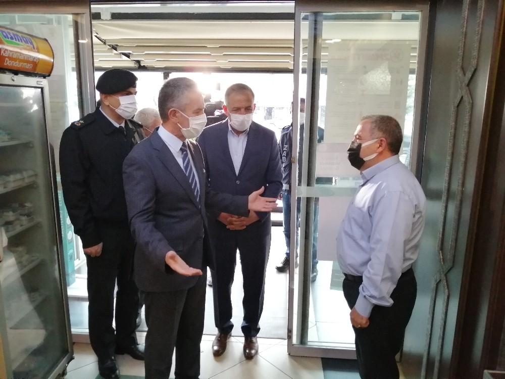 Başkent´te korona virüs denetimi
