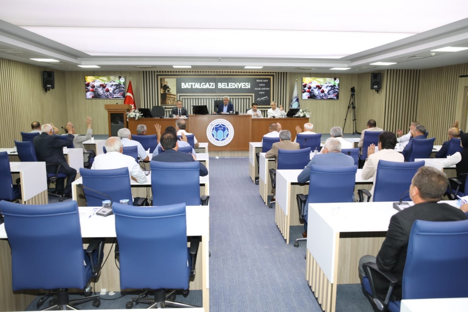 BATTALGAZİ BELEDİYE MECLİSİ, 19 GÜNDEM MADDESİ GÖRÜŞTÜ