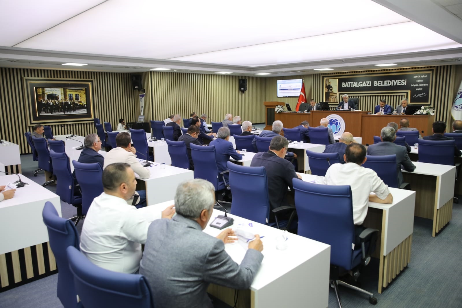 BATTALGAZİ BELEDİYE MECLİSİ, EKİM AYI OLAĞAN TOPLANTISININ 4.BİRLEŞİMİ TAMAMLANDI