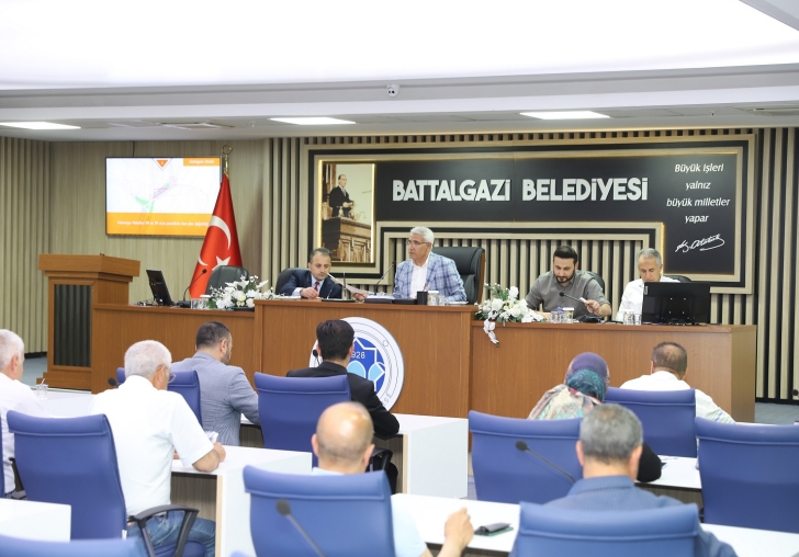 BATTALGAZİ BELEDİYE MECLİSİ HAZİRAN AYI OLAĞAN TOPLANTISI TAMAMLANDI