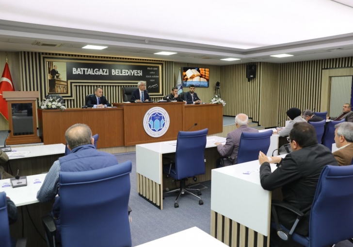 BATTALGAZİ BELEDİYE MECLİSİ NİSAN AYI OLAĞAN TOPLANTISI TAMAMLANDI
