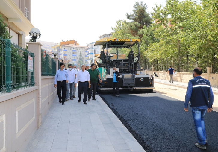 BATTALGAZİ BELEDİYESİNDEN ÇÖŞNÜKE KONFORLU YOL HİZMETİ