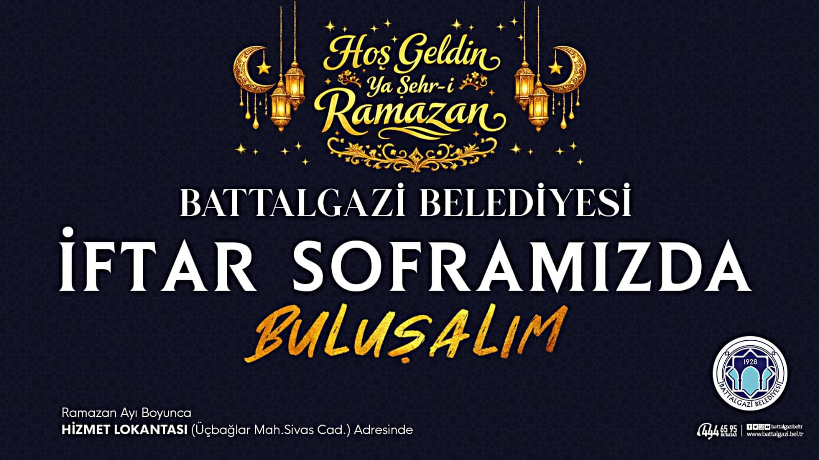 Battalgazi’de İftar Sofraları Hizmet Lokantası’nda Kuruluyor