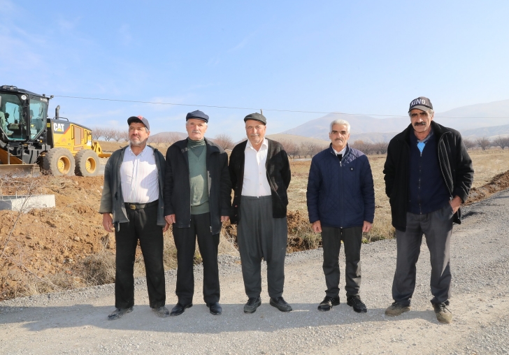 BATTALGAZİDEKİ KIRSAL BÖLGELERE YATIRIMLAR SÜRÜYOR