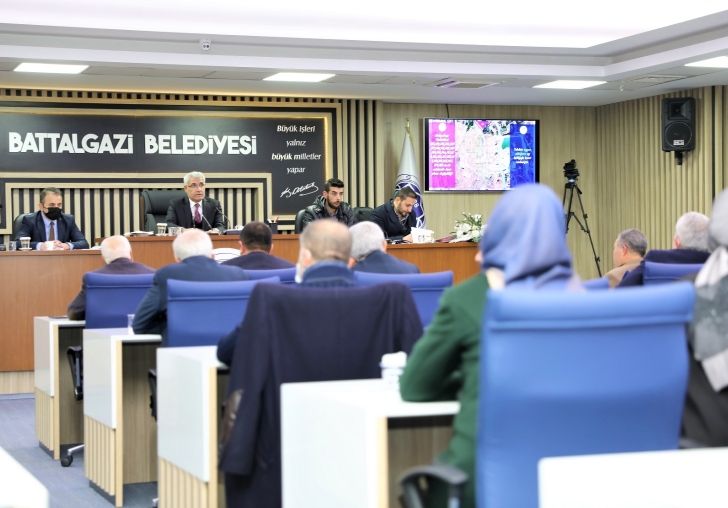 BATTALGAZİ MECLİSİ, OCAK AYI TOPLANTISI TAMAMLANDI