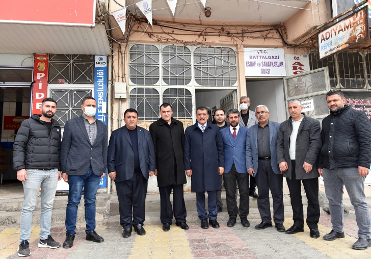 BATTALGAZİYE YAPILACAK SANAYİ SİTESİ İÇİN  GEREKLİ ÇALIŞMALAR YAPILIYOR