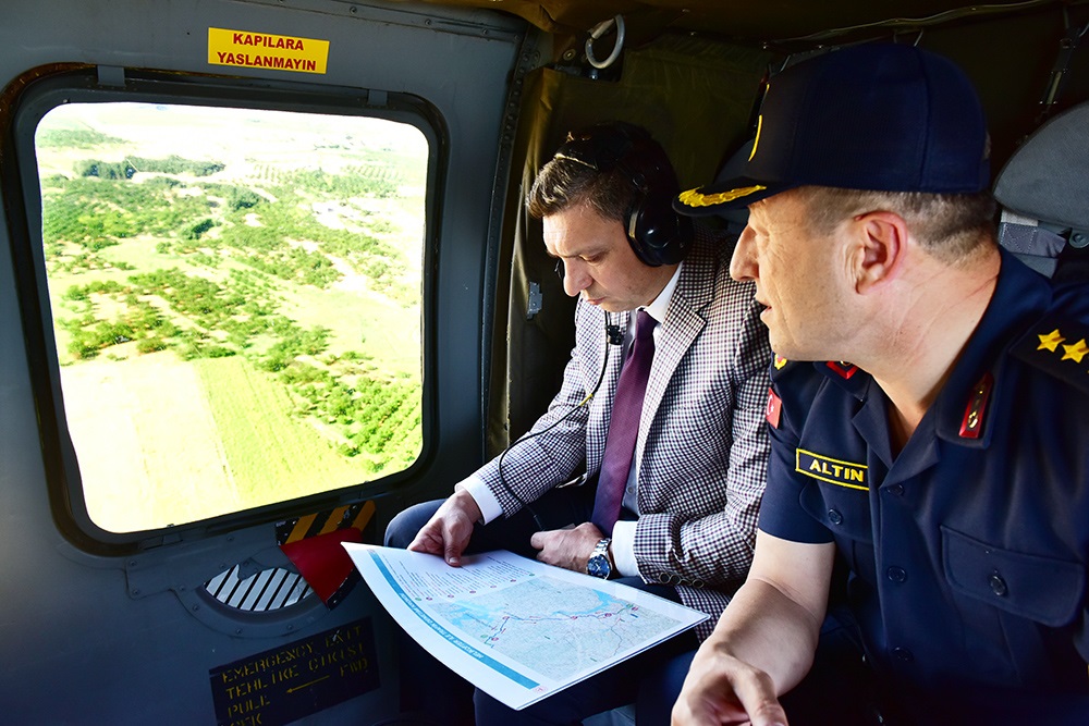 Bayram Trafiğine Havadan Denetim