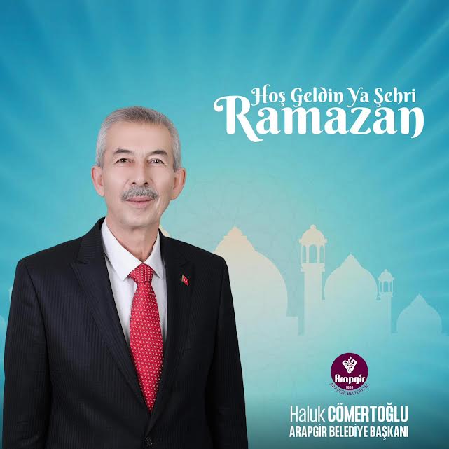 BELEDİYE BAŞKANIMIZ HALUK CÖMERTOĞLU’NUN RAMAZAN AYI MESAJI