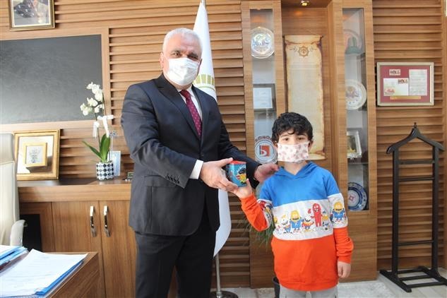 Bilecikli miniklerden İdlib´e destek
