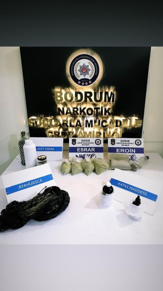 Bodrum´da uyuşturucu operasyonu
