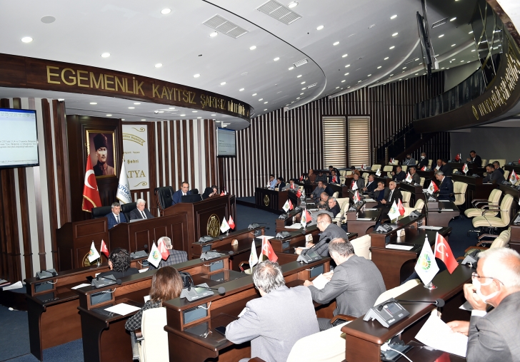 BÜYÜKŞEHİR BELEDİYE MECLİSİ NİSAN AYI TOPLANTILARI SONA ERDİ