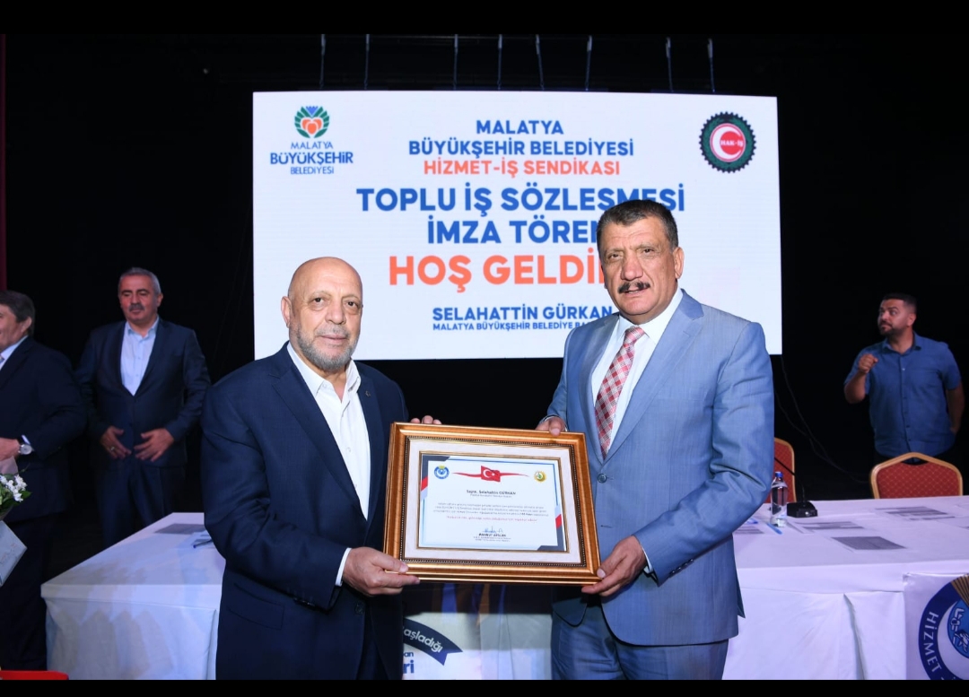 Büyükşehir Belediyesi ile Hizmet İş Sendikası arasında Toplu İş Sözleşmesi imzalandı