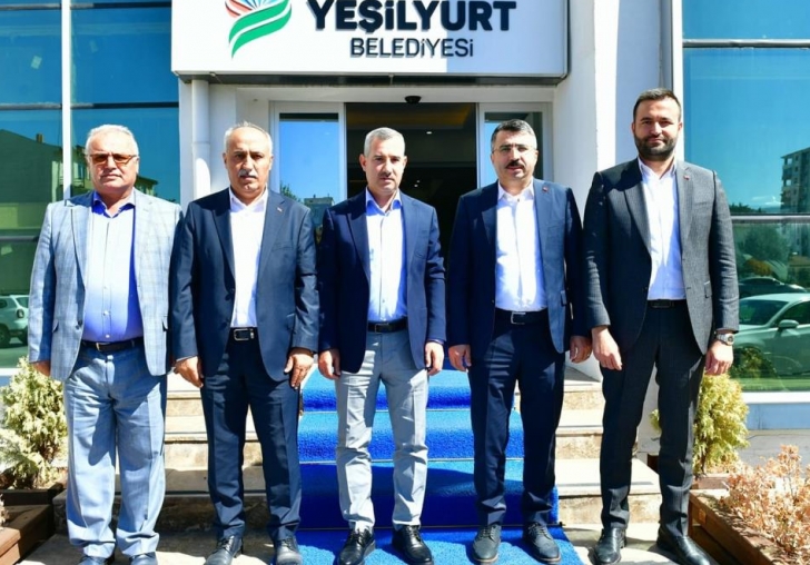 Çınar, başkanları ağırladı