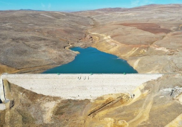 Darende Ayvalı Göleti 2022de sulamaya başlayacak