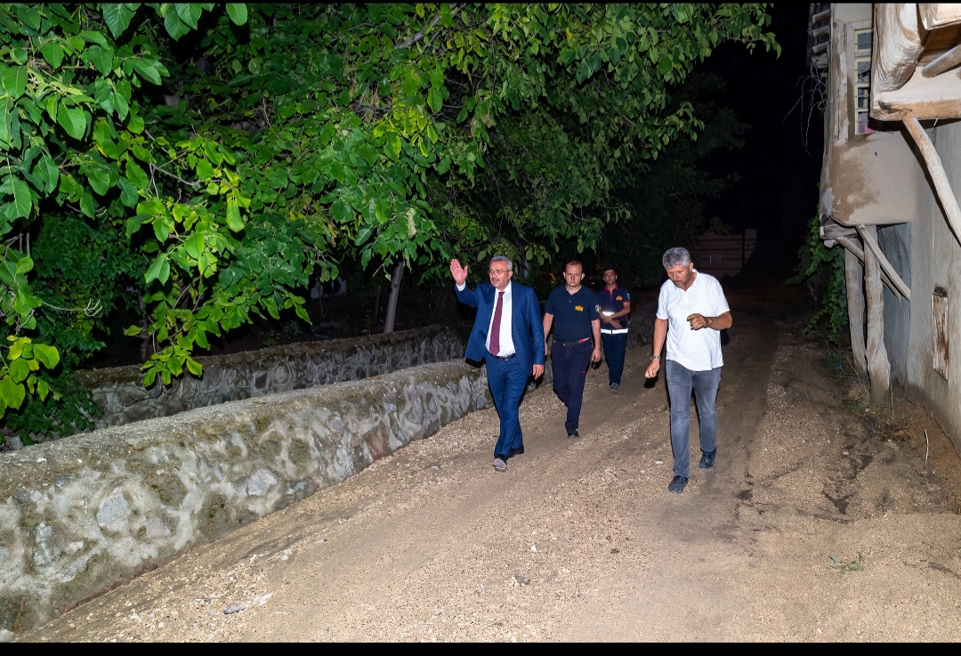 Darende ve Yazıhan'da Sel Felaketi