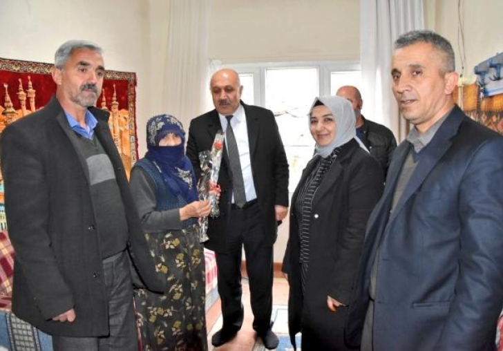 Doğanşehir'de şehit aileleri unutulmadı